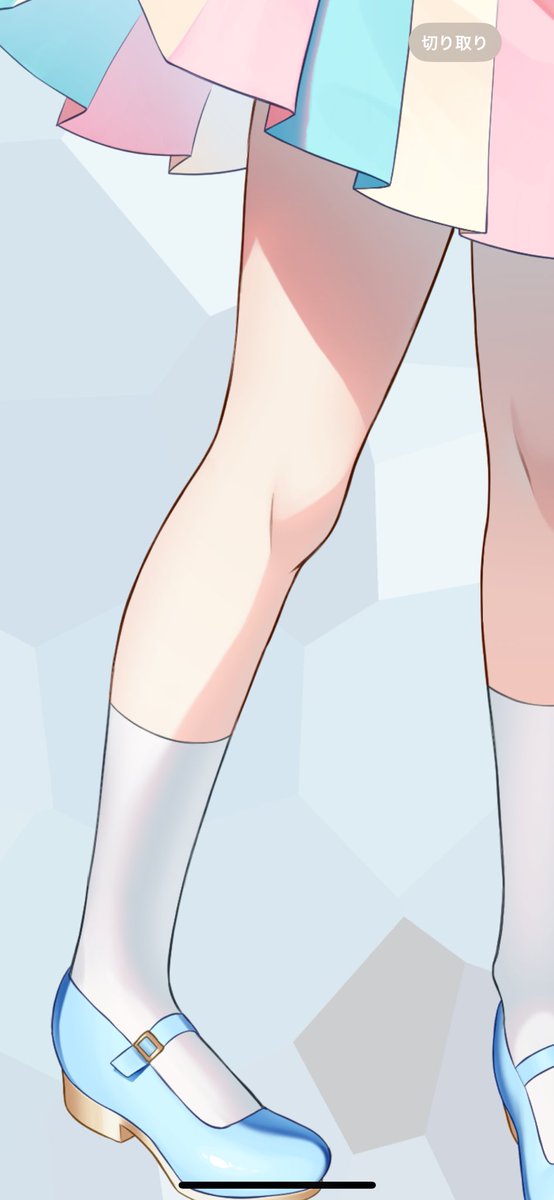 1girl solo skirt standing pleated skirt shoes socks  illustration images