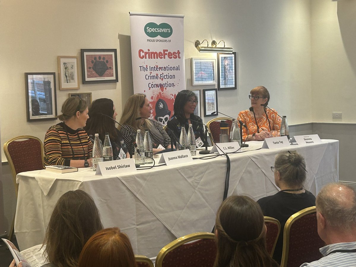 Friday morning panels #Crimefest