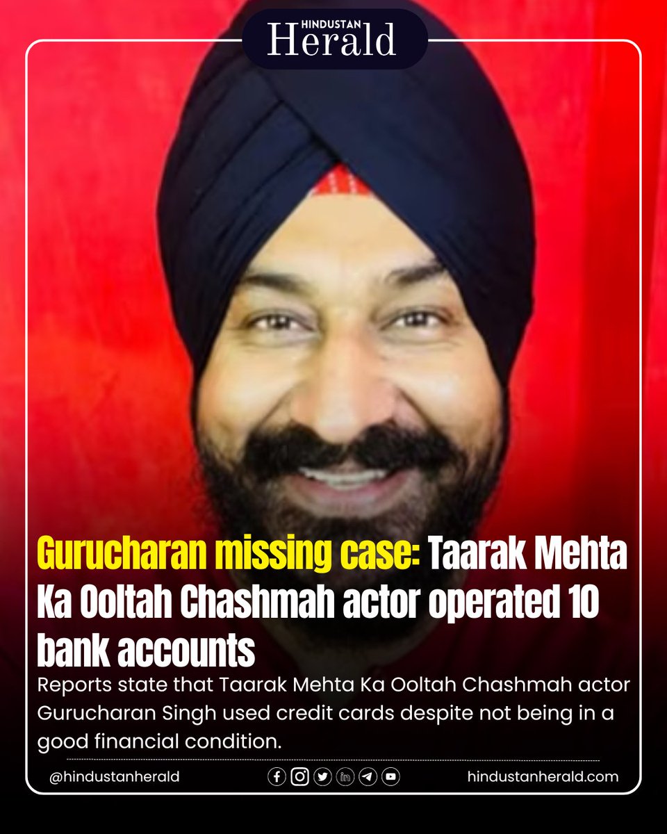 Join the conversation on Gurucharan's missing case with @hindustanherald! Share your views. #GurucharanMissing #TaarakMehtaKa #hindustanherald