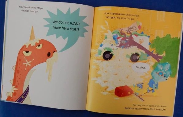 A funny rhyming saga of a meddlesome dinosaur @WoolfeAngela illust. #MarkChambers #Supersaurus #TotalTriceraflop @LittleTigerUK is #RedReadingHub’s #picturebook of the day reviewed over on the blog now wp.me/p11DI5-cf1