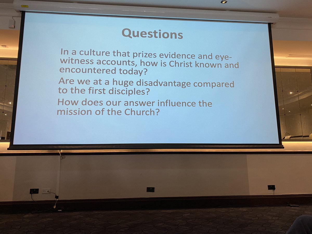 Interesting questions for a Friday morning from Simon Oliver @LlandaffDio