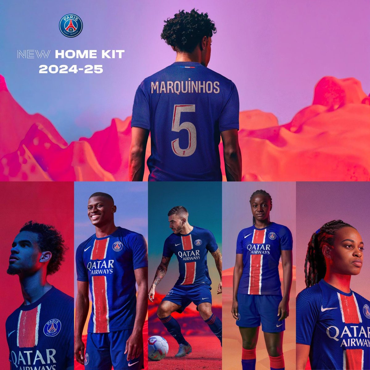 Mbappe Excluded in PSG's Next Season Jersey Launch 👀