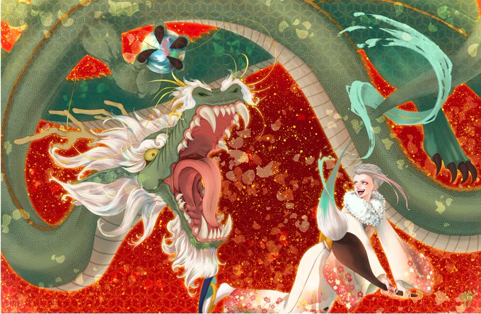 「dragon eastern dragon」 illustration images(Latest)