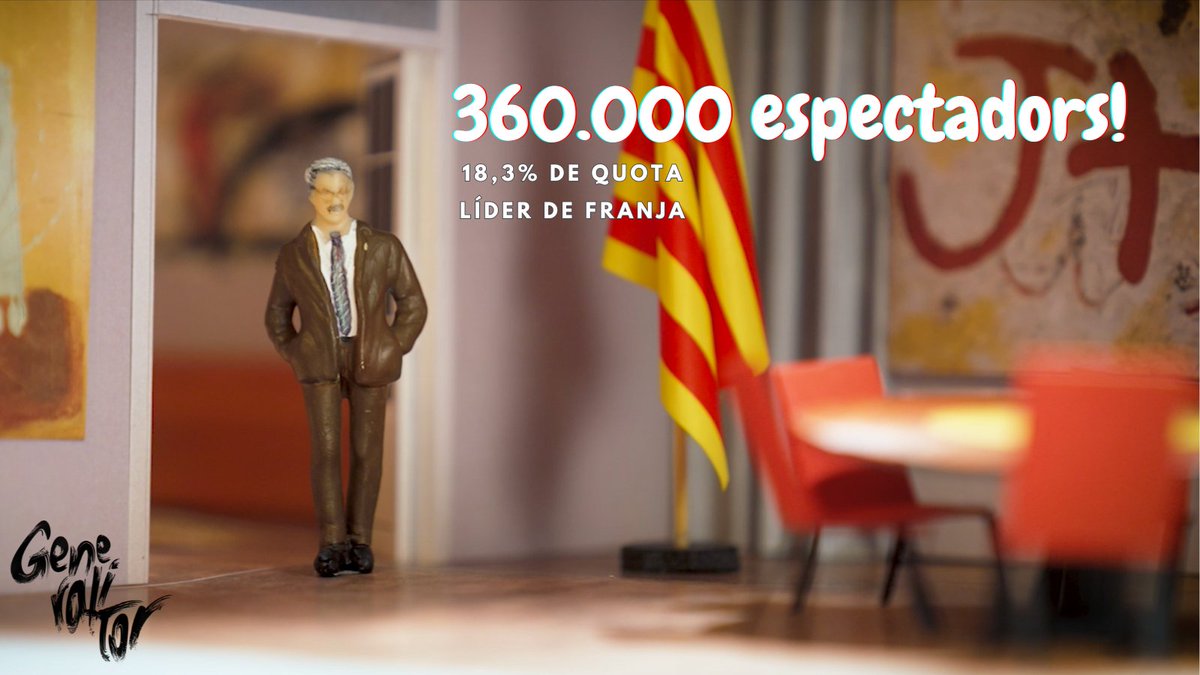 📈 18,3% de quota 📺 360.000 espectadors 🥇 #Polònia3Cat líder de franja Moltes gràcies!🎉 Recupera el programa sencer a @som3cat ⬇️ ccma.cat/3cat/t19xc34-0…