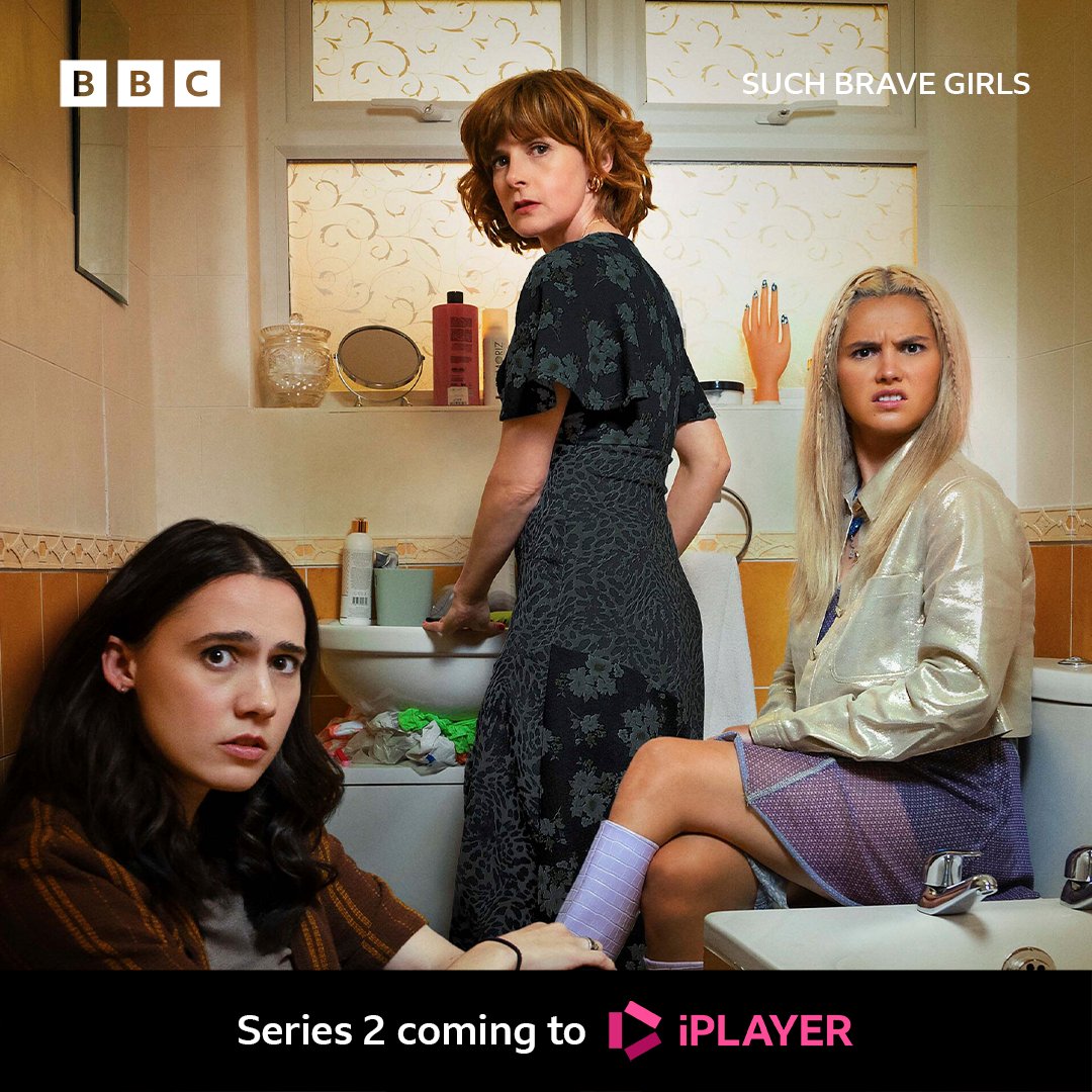 Our fave chaotic trio is back. S2 of Such Brave Girls is on its way 👏

#SuchBraveGirls #iPlayer #NewComedy