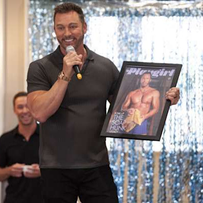Eric boosting charity donations at recent event. 💵🔥 #ericmartsolf @ericmartsolf #playgirl @playgirl