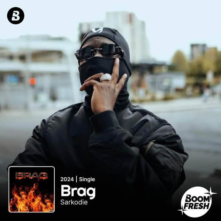 💥BOOMFRESH💥
Sarkodie drops 🔥🔥off #TheChampionshipMixTape titled #BRAG. Get it here first on #Boomplay 🙌.

🎧: Boom.lnk.to/SarkodieBRAG

#NewMusicFriday #HomeOfMusic #BoomFresh