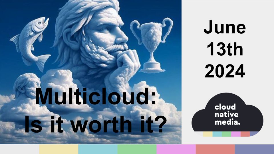 Cloud Native Media (@cloudnmedia) on Twitter photo <a href="/CloudNMedia/">Cloud Native Media</a> is BACK on June 13th with a Panel discussion about MULTICLOUD...
Live on YouTube & in London with <a href="/ICCO_pizza/">ICCO</a> & <a href="/GipsyHillBrew/">Gipsy Hill Brewing Co.</a> beer
Join us in London --> meetup.com/cloud-native-m…
Subscribe on YouTube --> youtube.com/@CloudNativeMe…
Sponsors:
<a href="/LiveWyerUK/">LiveWyer</a>
<a href="/arqiva/">Arqiva</a>
<a href="/TechexUK/">Techex Limited</a> <a href="/CloudNMedia/">Cloud Native Media</a> is BACK on June 13th with a Panel discussion about MULTICLOUD...
Live on YouTube & in London with <a href="/ICCO_pizza/">ICCO</a> & <a href="/GipsyHillBrew/">Gipsy Hill Brewing Co.</a> beer
Join us in London --> meetup.com/cloud-native-m…
Subscribe on YouTube --> youtube.com/@CloudNativeMe…
Sponsors:
<a href="/LiveWyerUK/">LiveWyer</a>
<a href="/arqiva/">Arqiva</a>
<a href="/TechexUK/">Techex Limited</a>