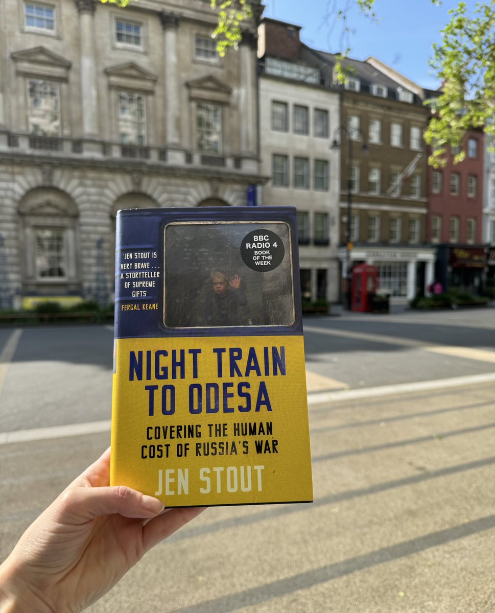 As I’m in London I took the opportunity to score @jm_stout’s newly released “Night Train to Odesa”. I’ve heard good things so looking forward to read it.