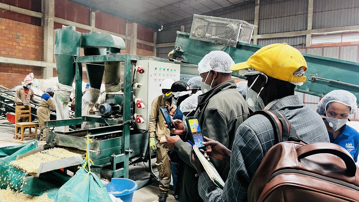 Earlier this month, <a href="/AgriterraRwanda/">Agriterra Rwanda</a> conducted a field visit for 30 representatives from 15 cooperatives under SDGP Maize project to <a href="/AIFRwanda/">Africa Improved Foods</a> Kigali Hub.