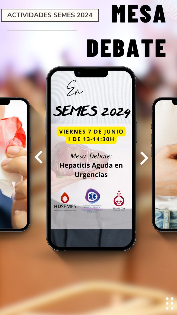 Todas las actividades de <a href="/semesgrupohd/">GRUPO HD SEMES</a> en #SEMES2024

Con <a href="/hemosemes/">hemosemes</a> <a href="/ecoSEMES_/">ecoSEMES</a> , Cardiopatía Isquémica, <a href="/SEMES_GTAM/">Aerotransporte Medicalizado SEMES</a>, Grupo de #Shock, <a href="/infurgsemes/">INFURG-SEMES</a> y <a href="/SemesTox/">SEMESTox</a> 

¡Te esperamos!

semes2024.org/inscipcion-y-a…