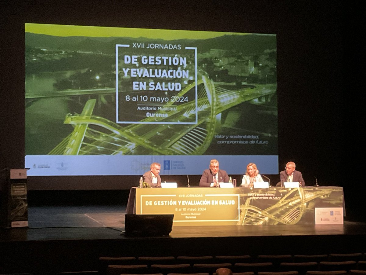 #JornadasSigno | MESA 10. GERENTES REGIONALES DE #SALUD 🗣️ Luis Carretero Alcántara (Cantabria), Valle García Sánchez (SAS) y Ana Castillo Forniés (Aragón) 🎙️Jaume Raventós XVII #Jornadas de #Gestión y #Evaluación #Salud 🔗 xviijornadasgestion.com