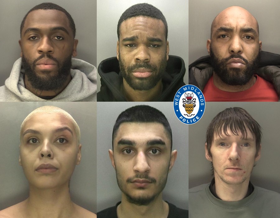 #JAILED | Six people have been jailed for their parts in running a drugs line from #Birmingham to #Aberdeen. Rikardo Reid, Joshua Nelson, Mickel Gardner, Ian Massie, Himesh Suri and Cree Dacres were all sentenced at Birmingham Crown Court on Wednesday (8 May).