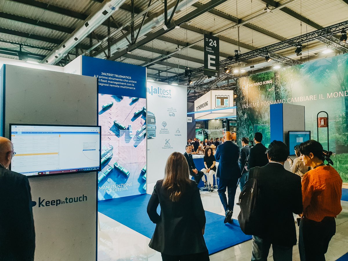 Jaltest Telematics (@jaltelematics) on Twitter photo 📢🎉 Third day at <a href="/Transpotec1/">Transpotec Logitec</a> alongside our strategic partner in Italy, Keep in Touch! 🚚
🔍 There's still time!
📅 Until 11 May
🗺️ Milan, Italy 🇮🇹
📍 Hall 24, Stand D01 E02
😎 We look forward to seeing you!
#JaltestTelematics #TranspotecLogitec #KeepInTouch #FleetManagement 📢🎉 Third day at <a href="/Transpotec1/">Transpotec Logitec</a> alongside our strategic partner in Italy, Keep in Touch! 🚚
🔍 There's still time!
📅 Until 11 May
🗺️ Milan, Italy 🇮🇹
📍 Hall 24, Stand D01 E02
😎 We look forward to seeing you!
#JaltestTelematics #TranspotecLogitec #KeepInTouch #FleetManagement