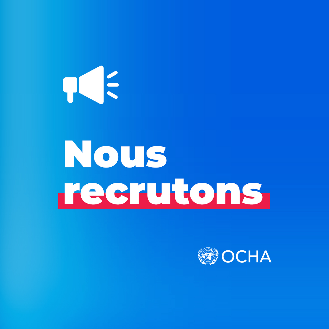 NOUS RECRUTONS 📣 🎯Goma: Assistant(e) à la gestion de l’information / GT Transferts monétaires en RDC ➡️jobs.undp.org/cj_view_job.cf… 🎯Bukavu: Chargé (e) des Affaires Humanitaires Associé (e) ➡️jobs.undp.org/cj_view_job.cf… 👉Candidature jusqu'au 05 juin 2024