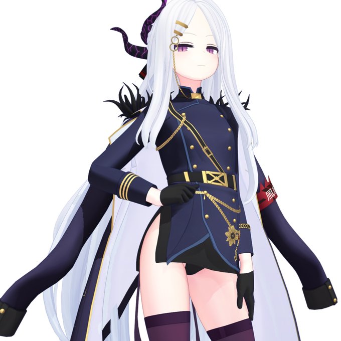 今回はヒ◯ナ制作中です～🤗
制服モデル1.0無料配布しています🥳
今回はポリゴン数がきつかったですね～😭 