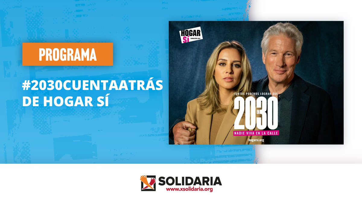 Al igual que #RichardGere, tú también puedes luchar para erradicar el #sinhogarismo para el 2030. Marcando la @XSolidaria en tu renta, apoyas proyectos sociales como el de @hogarsi, que trabajan a diario para garantizar que millones de personas tengan un lugar digno donde vivir🙏