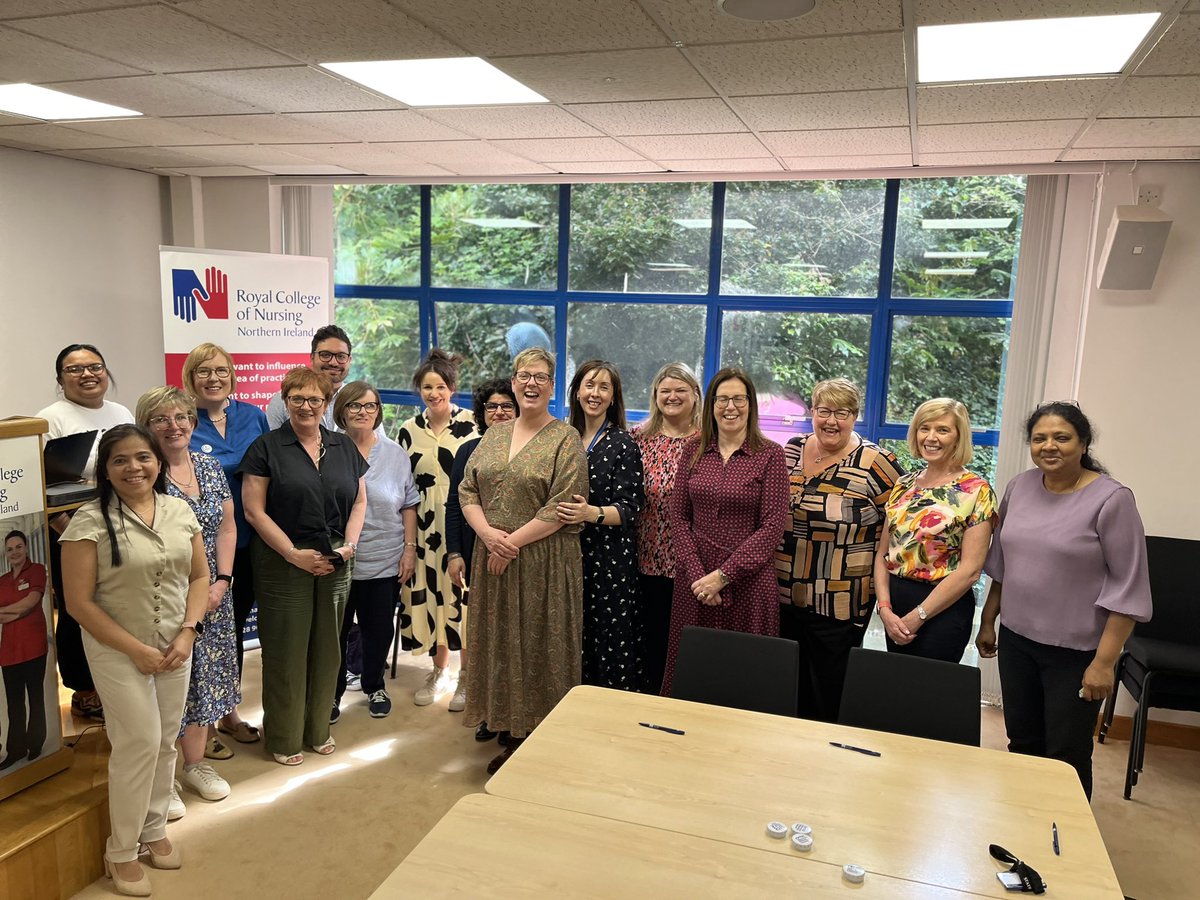 Thank you @craigpam1 and Loucia from the NMC for delivering an engaging session @RCN_NI with IS nursing home managers about Fitness to Practice. Such valuable learning and sharing of expertise. #NursesDay