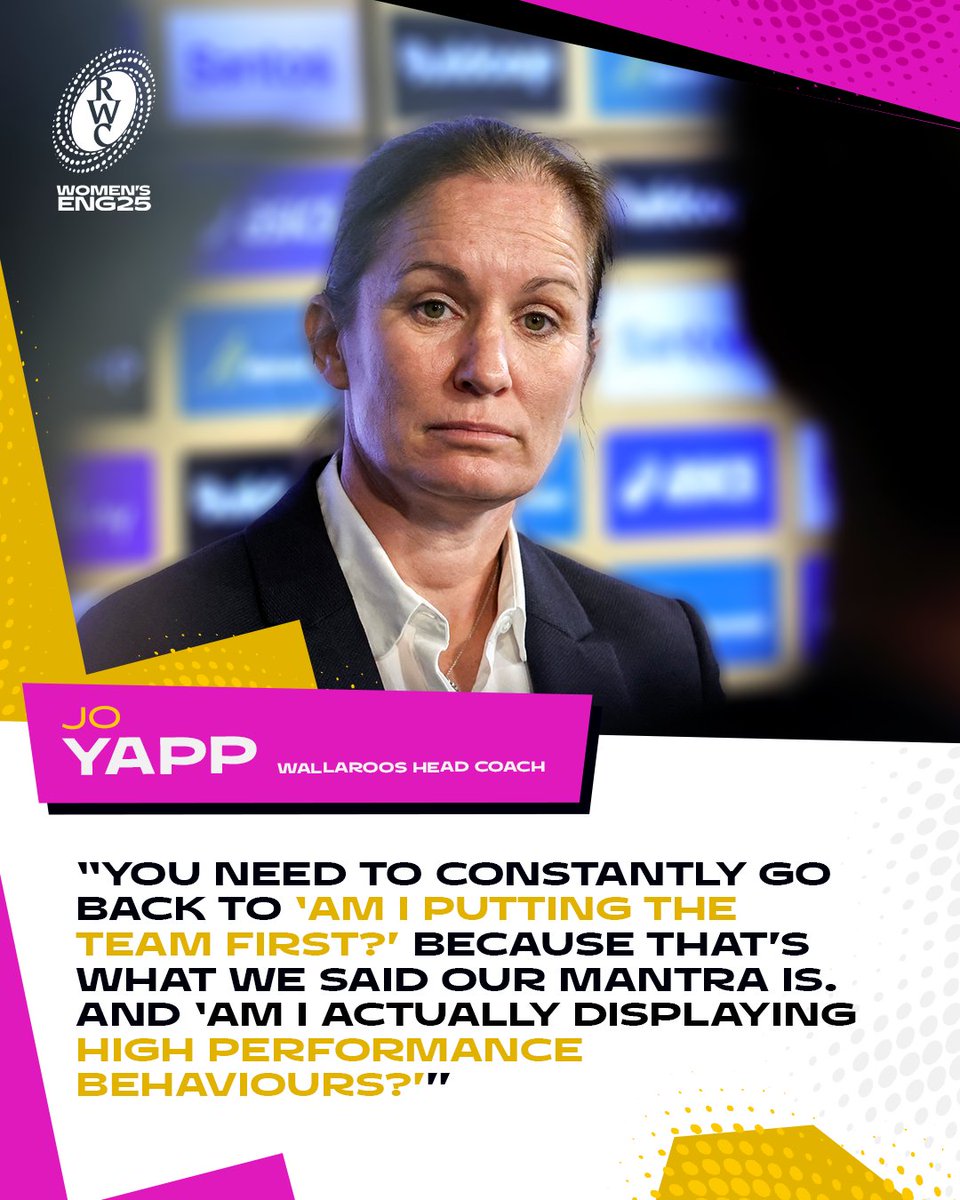 Big changes are on the horizon with Jo Yapp in the lead role for the @WallaroosRugby 🇦🇺 Australia are fighting hard for #RWC2025 qualification this month during the #PacificFourSeries