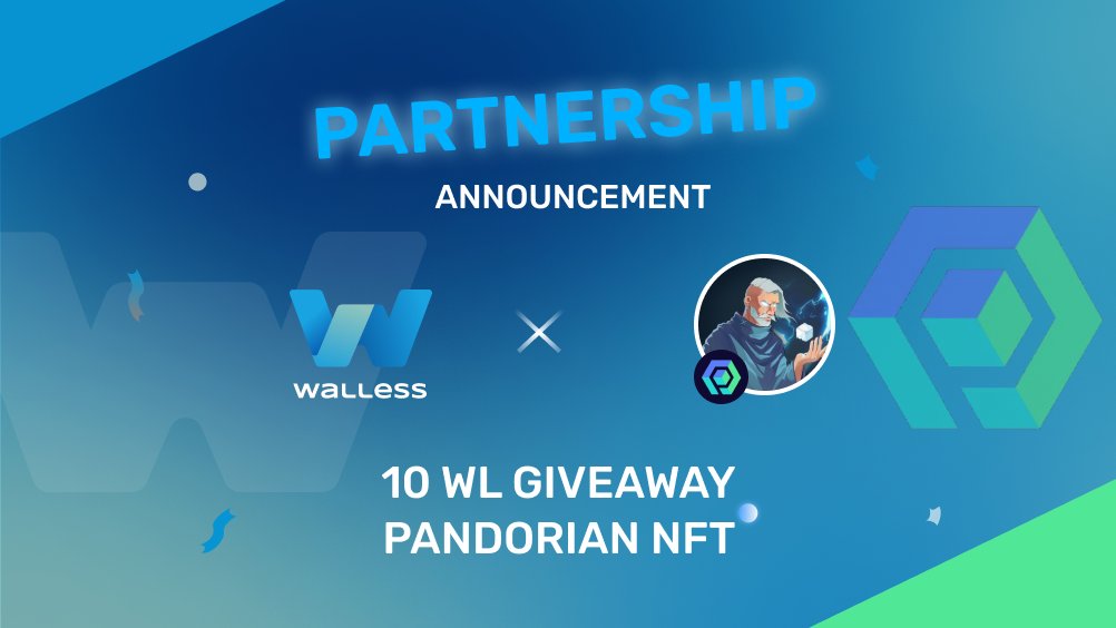 💙 Walless is thrilled to partner with @pandora_finance as the pioneering decentralized prediction market on @SuiNetwork To celebrate, 🎁10 WLs giveaway for Pandorian Hybrid NFTs How to join: 1️⃣ Follow @PandorianOnSui @pandora_finance @walless_wallet 2️⃣ Like + Repost 3️⃣ Get…