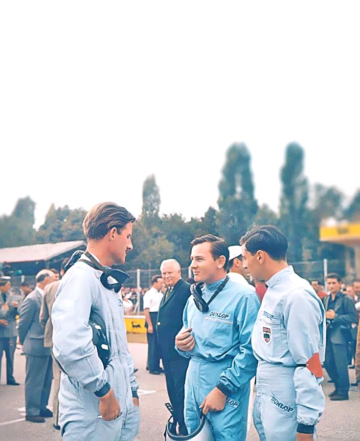 Graham Hill, Bruce McLaren and Jim Clark Three Legends✨ 🇬🇧🇳🇿🏴󠁧󠁢󠁳󠁣󠁴󠁿 #f1 #formula1