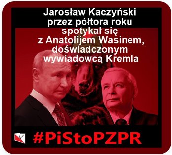 Pod kierownictwem PDT państwo polskie nie będzie z agentami Rosji współpracować. 
Państwo polskie będzie tych agentów ścigać!!!
I to jest najważniejszy przekaz wczorajszego wystąpienia. Tego mocnego głosu rozsądku trzeba było.
Dość pachołków Rosji, zdrajców Polski!
#PisToPZPR