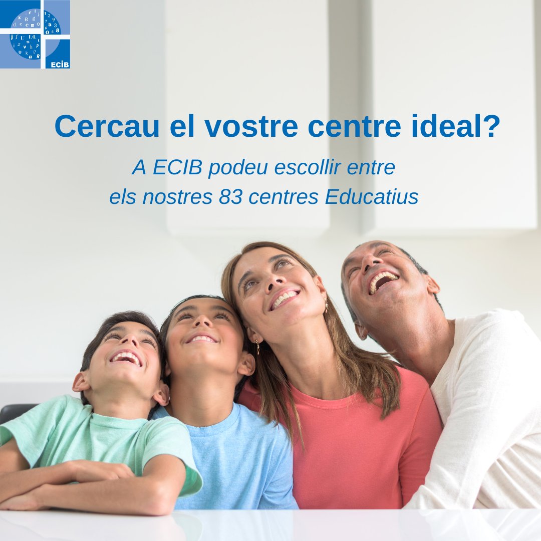 A les nostres escoles educam en el respecte, els valors cristians i sempre plantejant reptes i motivacions als infants des de l’amor, la solidaritat i la inclusió.

Inspiram perquè somiïn en el seu futur.

👉 Inscriu als teus fills als centres d’ECIB
ecib.info/centres/