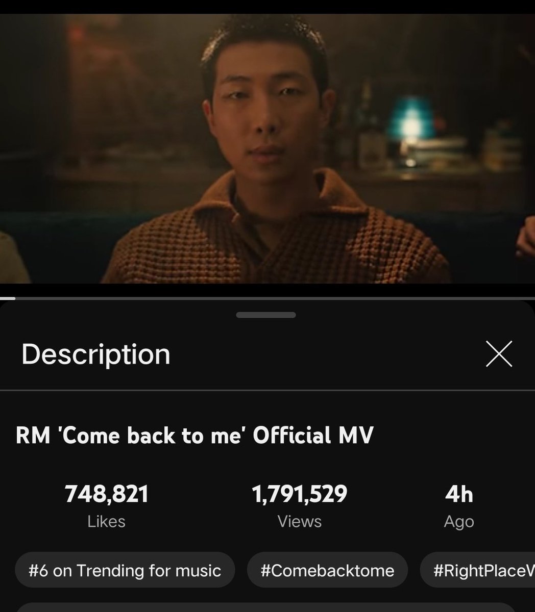 ARMY MENYALA🔥🔥💜

youtu.be/NrfikKxF4Ps?si…

COME BACK TO ME OUT NOW
#ComeBackToMe #RM