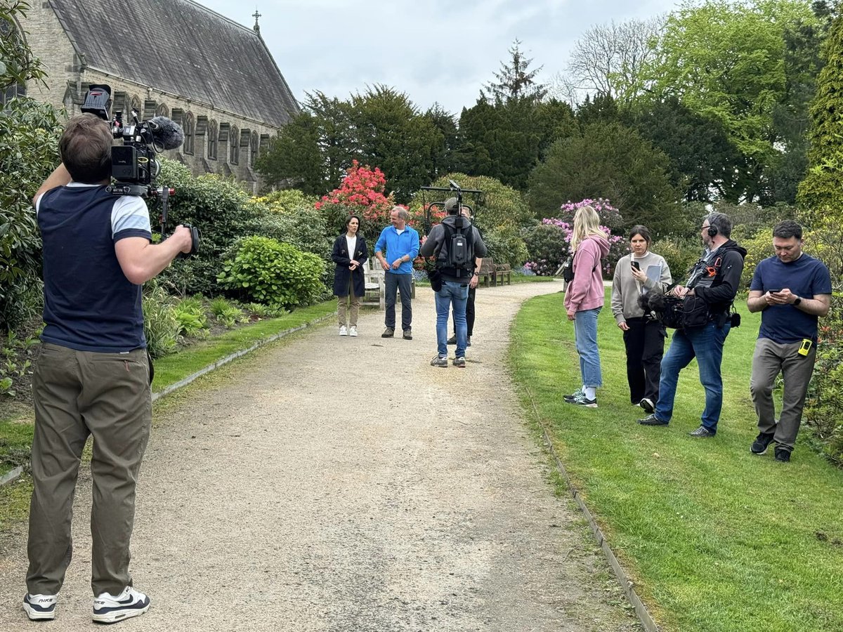 ushawdurham's tweet photo. Some more snaps, as Ushaw studio holder Lone Wolf Vision hosted Robson Green and Janette Janette Manrara from Strictly here at Ushaw yesterday! ๐
๐ท: Lone Wolf Vision
#Ushawesome #RobsonGreen #StrictlyComeDancing https://t.co/XNbAlFGTog
