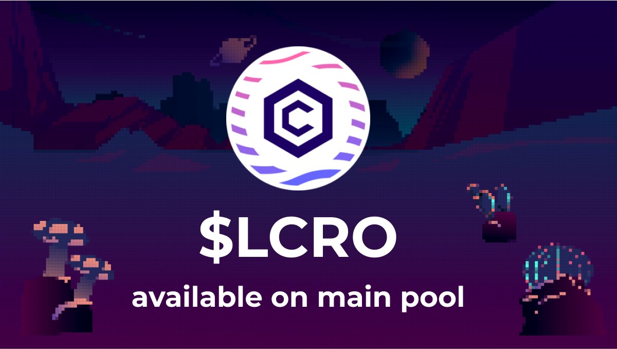$LCRO, @VenoFinance's CRO liquid staking token, is live on our Main Pool!  You can now unlock even more liquidity on your LCRO 🌋

Check it out #CroFam #Tectonians 🔥🚀
tectonic.finance/markets/main/l…