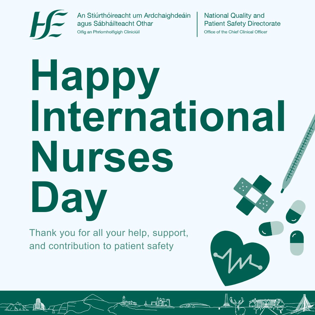 Happy #InternationalNursesDay! Thank you for your dedication, compassion and commitment to improving patient care. #IND2024 #patientsafety