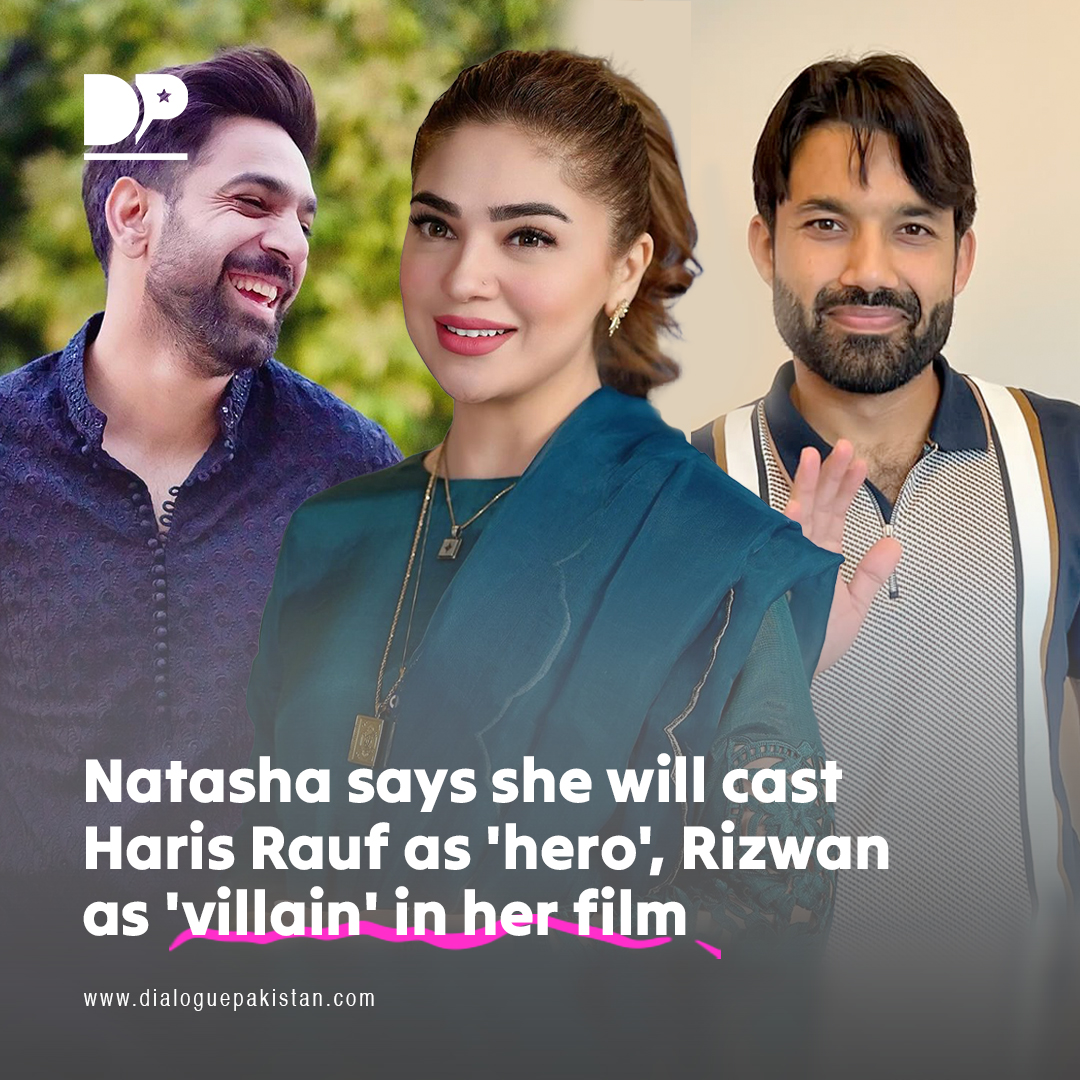 DialoguePak's tweet photo. Renowned actress Natasha Ali has expressed her desire to cast Pakistani pacer Haris Rauf as a hero if she produces a film.
https://t.co/q7cQlqmFEV
#DialoguePakistan #NatashaAli #Desire #Cast #HarisRauf #Produces #Film https://t.co/CAZo1YDqm8