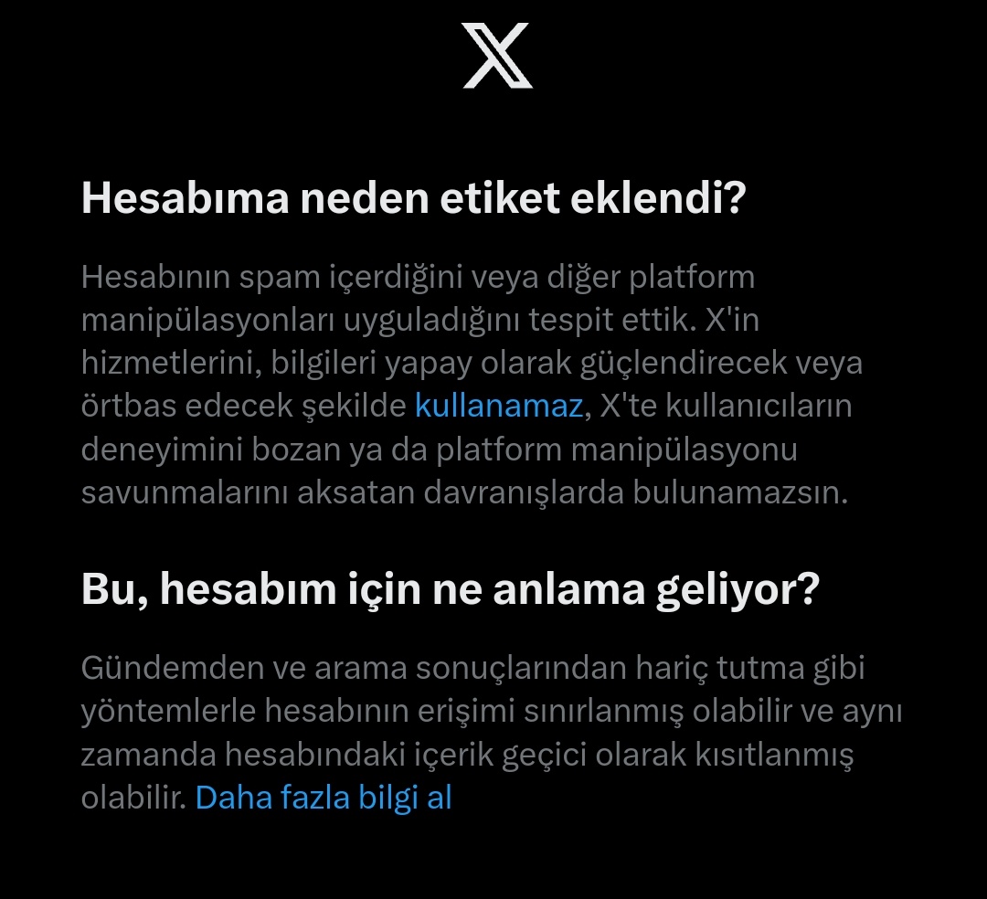 Emperyalizmin özgürlük maskesi düştü! Filistin paylaşımlarımızın hemen ardından gelen 'manipülasyon' uyarısı... Tüm takipçilerimizi destek olmaya çağırıyoruz.