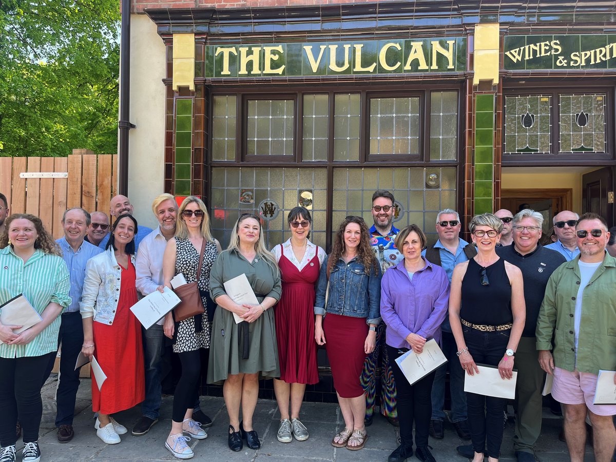 We had a great day celebrating the opening of the Vulcan @AmgueddfaCymru 🎉 #WNOchorus sang traditional #Welsh and #Irish folk songs to celebrate the building's history, and were honoured to be a part of this wonderful event.