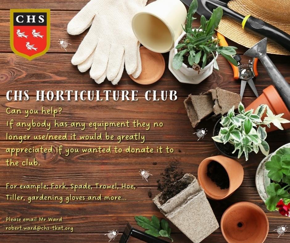 Our @ChiHighSchool #Horticulture Club is up an running! Many thanks to Chichester @Tesco who donated £75. Read the full story on the website here shorturl.at/iqN67 #oneTKATfamily