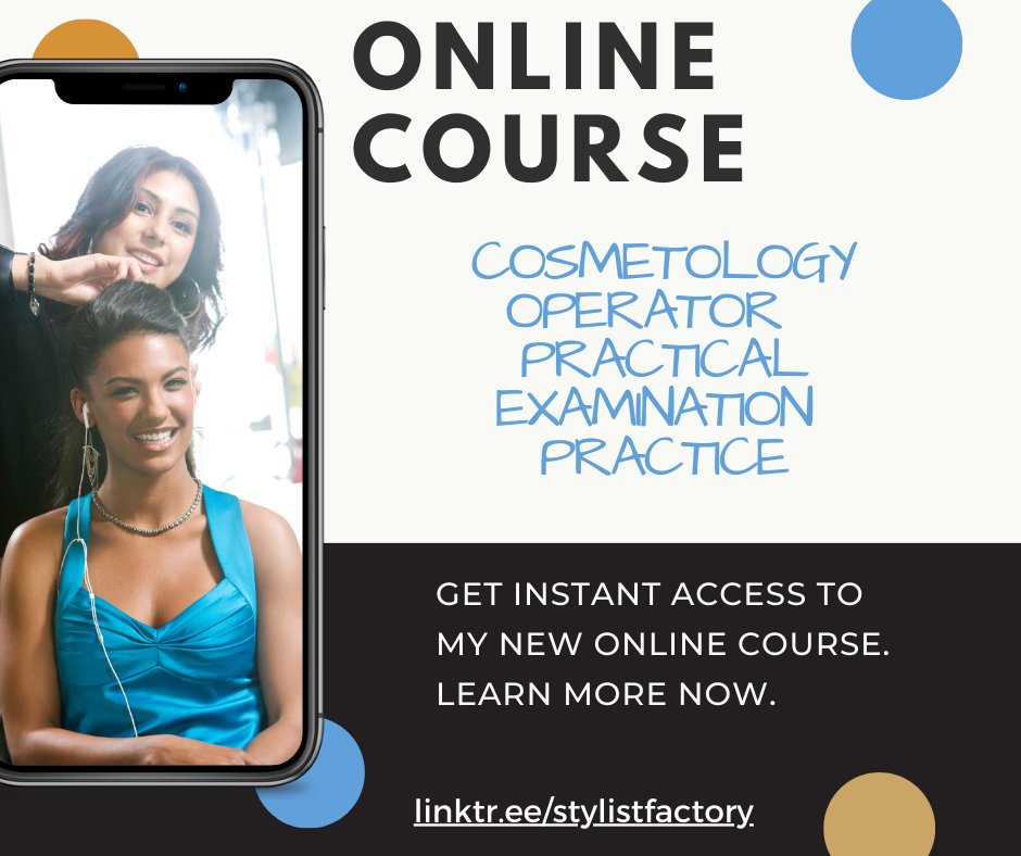 Unlock your potential and become a licensed cosmetologist from the comfort of your own home! Our online courses cover everything you need to know for your exam. Sign up now! 💻✨ linktr.ee/stylistfactory 

#CosmetologyExamPrep
#OnlineLearning
#DreamCareer
#houstonstylist