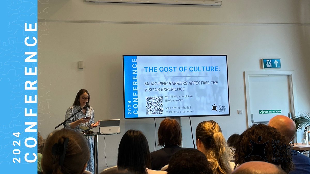 Our 2024 @visitorstudies Conference is open! An opening welcome from our Chair, Beth. Follow along and post yourself with hashtag #theCostofCulture