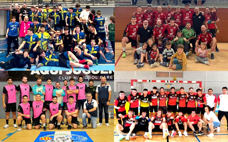 CatHANDBOL (@cathandbol) on Twitter photo PRÈVIA #4aCatH: Partits d'anada de la lluita pel títol entre <a href="/bmpolinya/">Handbol Polinyà</a> B i Coope C <a href="/hcsantboi/">Handbol Cooperativa</a>, i per la tercera plaça d'ascens entre <a href="/HandbolParets/">CLUB HANDBOL PARETS</a> B i <a href="/HandbolR/">Handbol Ribes</a> Ribes B.
➡️ cathandbol.cat/component/k2/i… PRÈVIA #4aCatH: Partits d'anada de la lluita pel títol entre <a href="/bmpolinya/">Handbol Polinyà</a> B i Coope C <a href="/hcsantboi/">Handbol Cooperativa</a>, i per la tercera plaça d'ascens entre <a href="/HandbolParets/">CLUB HANDBOL PARETS</a> B i <a href="/HandbolR/">Handbol Ribes</a> Ribes B.
➡️ cathandbol.cat/component/k2/i…