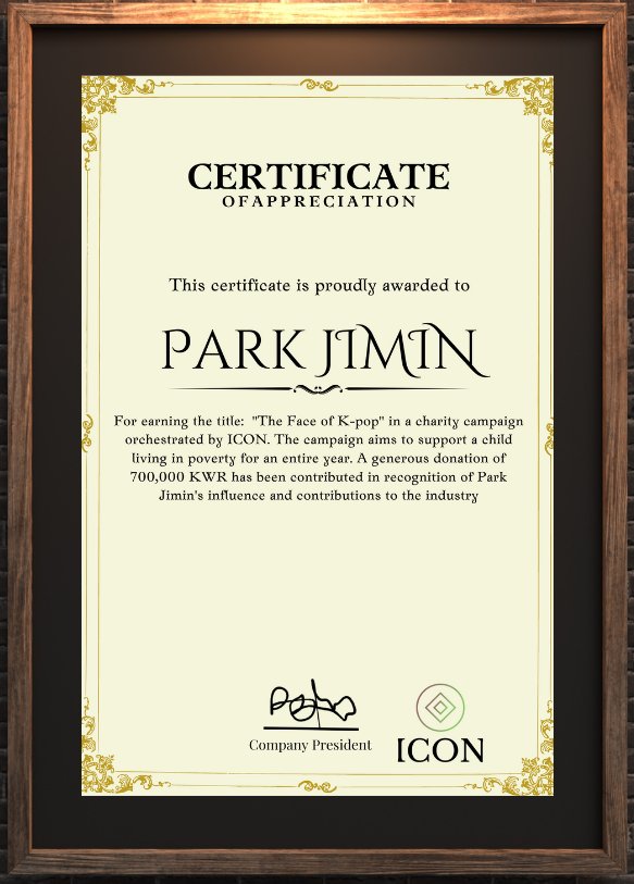 보면 기분 좋아지는 지민이 생각남😄
멋지다 우리지민이 👍

THE FACE OF K-POP 2024 #JIMIN 
PROUD OF YOU JIMIN #ParkJimin