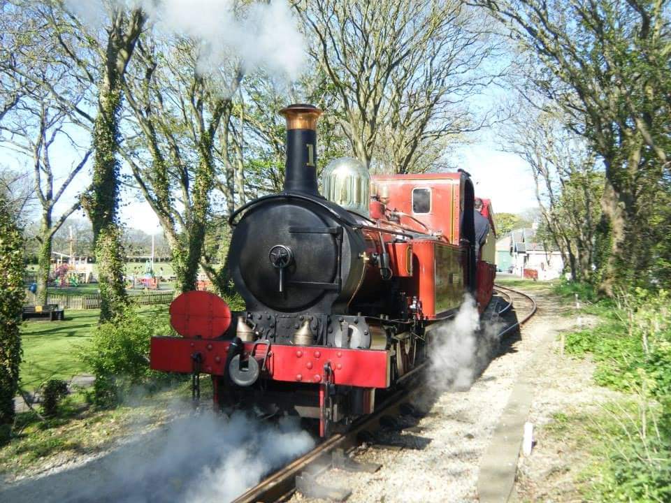 No.13 𝘒𝘪𝘴𝘴𝘢𝘤𝘬 of 1910 shunting her mixed train during a photographic charter in April 2011, note the red train following disc; trains are running today #iomrailway #heritage #steam #nostalgia #greatphoto #Castletown #placetobe #IsleofMan #Kissack #locomotive #IMR150