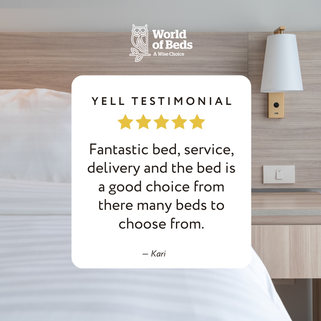 We're over the moon to feature this excellent review from a satisfied customer! 

#bed #bedroom #bedroomdecor #furniture #homedecor #interiordesign #sleep #design #interior #sofa #mattress #decor #bedroomdesign #goodnight #night #bedroomideas #bedcover #sleeptime #pillow