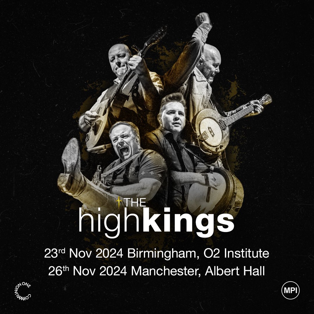 On sale Now! 🇬🇧 ticketmaster.co.uk/the-high-kings… ticketmaster.co.uk/the-high-kings…