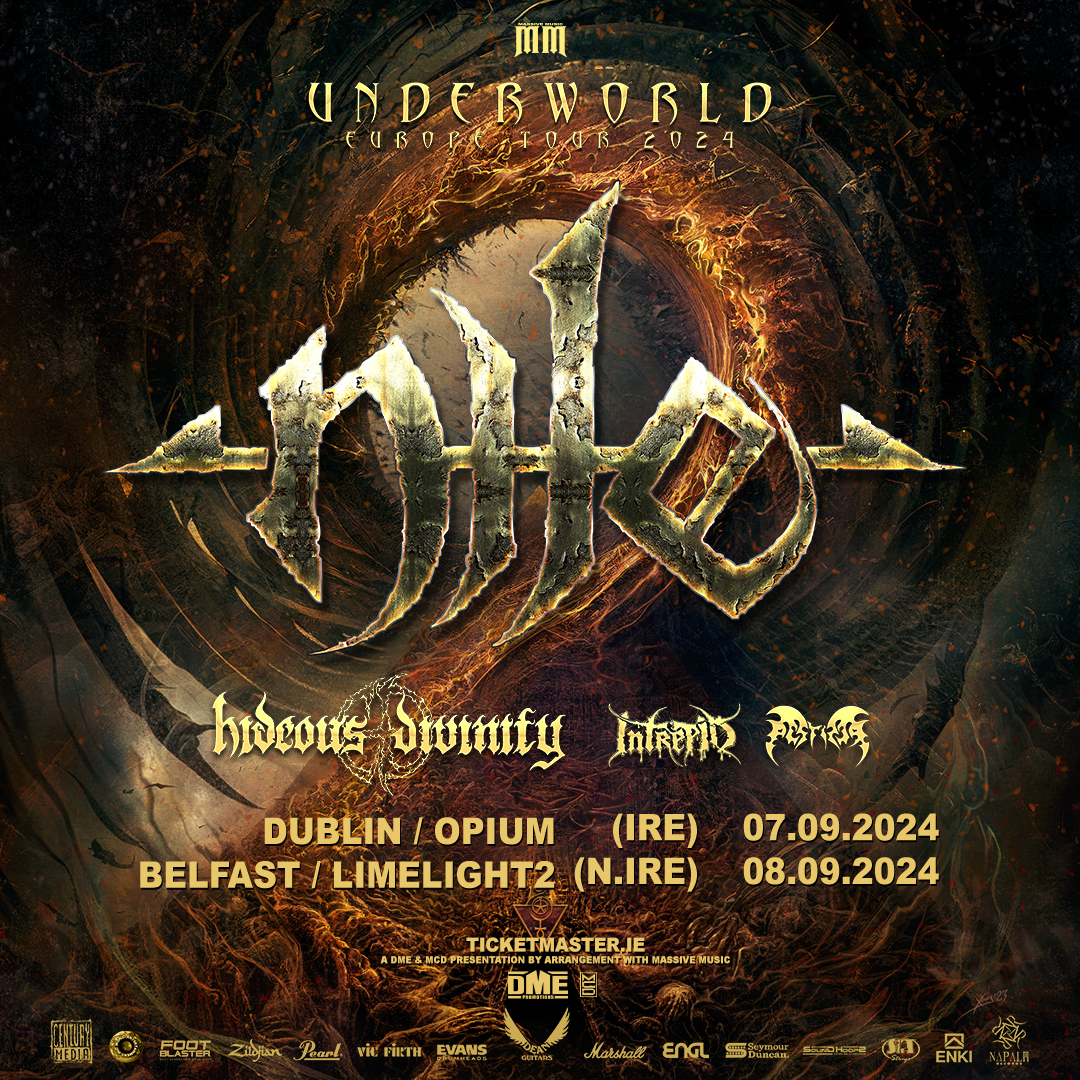 🤘 Death metal group Nile bring their 'Underworld' European tour to @OpiumLiveDublin on 7 September and @LimelightNI 2 on 8 September 2024. 🎫 Tickets are on sale now bit.ly/3JWkztG