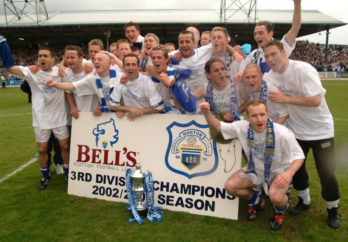 ⏪ #OnThisDay in 2003

Greenock Morton are crowned 3rd Division Champions following a 1-0 win over Peterhead, Scott Bannerman scoring the crucial goal.