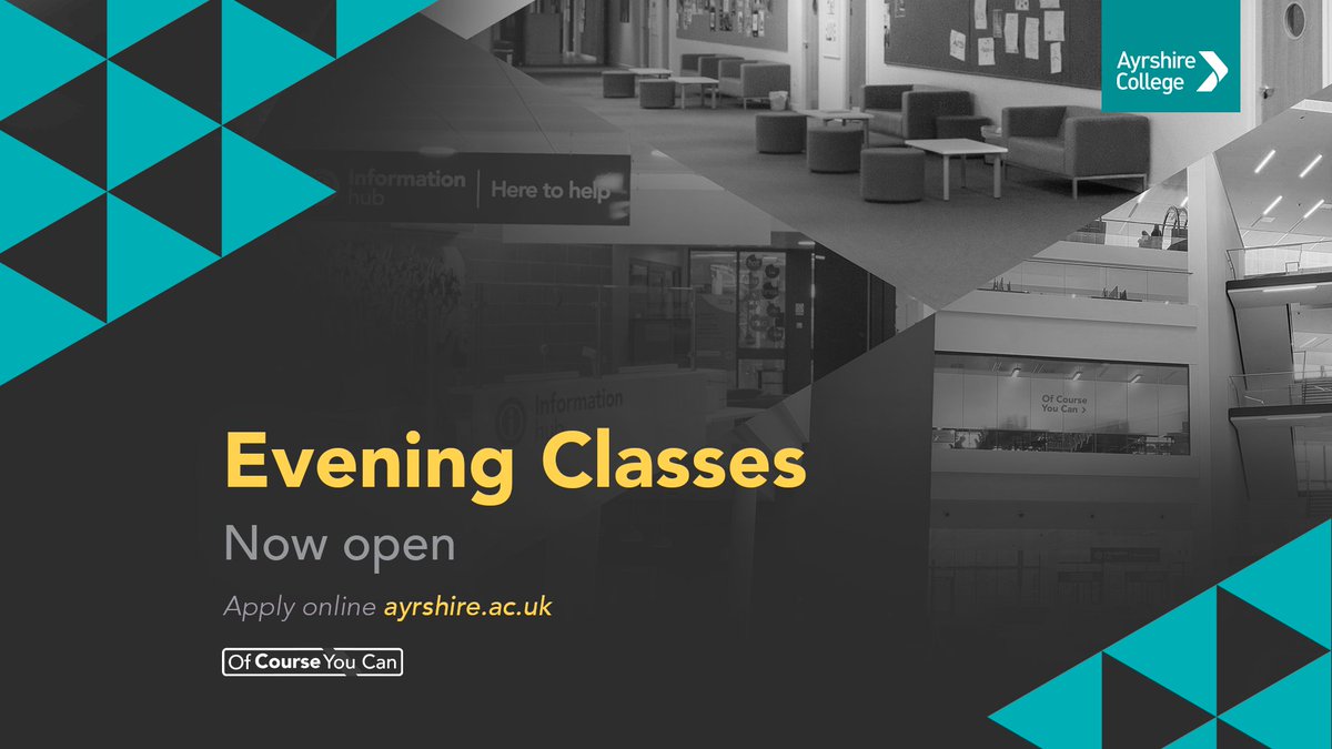 From Art to Aero, Care to Construction, there is something for everyone! 😃 Check out our evening classes here: ow.ly/8efP50Rf1Cj