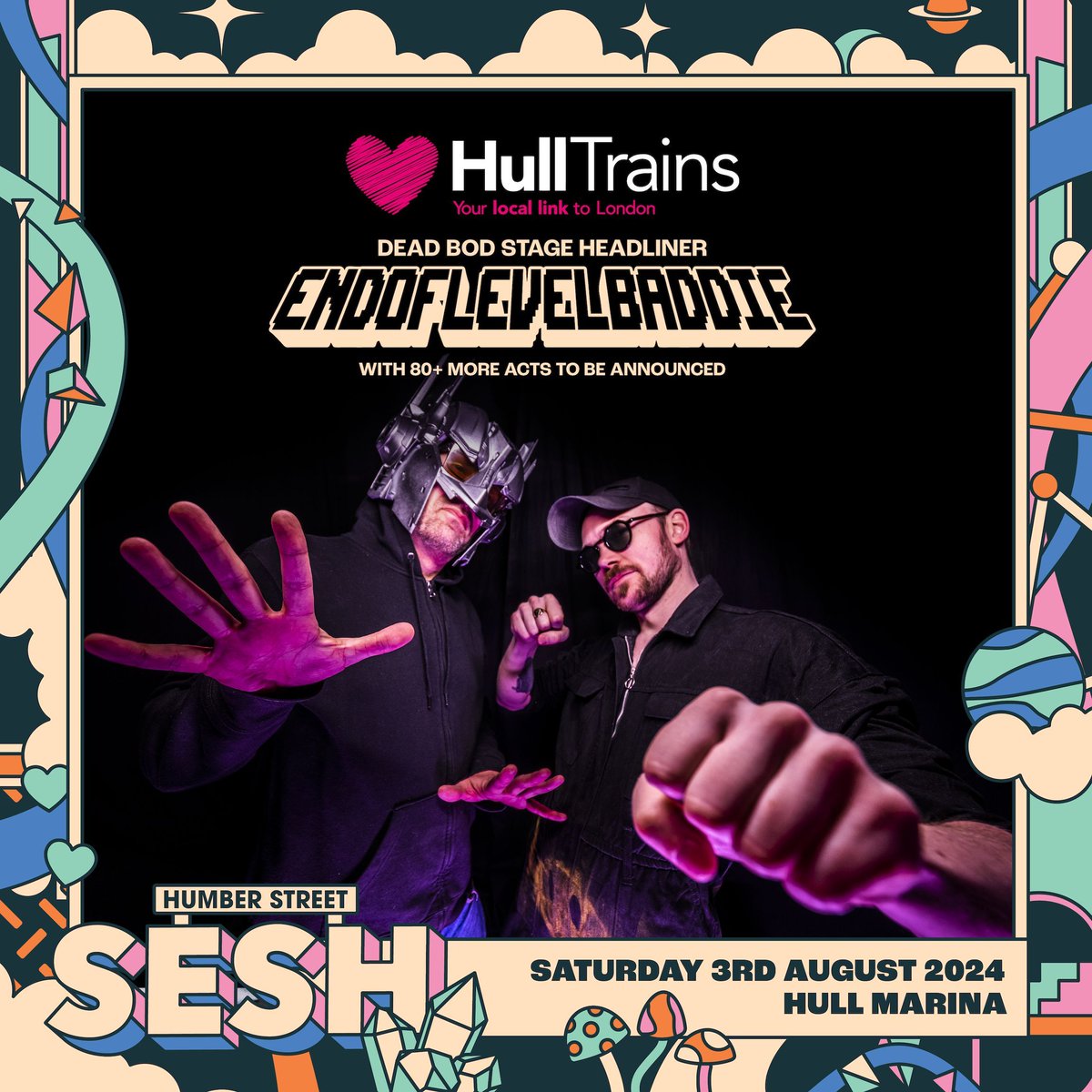 2024 DEAD BOD STAGE HEADLINER @therealbaddie Packing legendary beats, a staple on the local scene and beyond for 20 years, with a reputation for bringing a party vibe and relentless headline energy to any event 🎟 humberstreetsesh.co.uk 🚂 thanks to stage sponsor @Hull_Trains