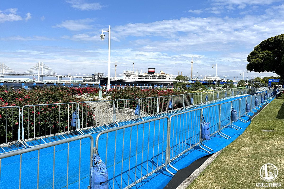 2024年5月11日と12日「トライアスロン」開催により交通規制！山下公園や横浜みなとみらい周辺 hamakore.yokohama/yokohamatriath… ≫