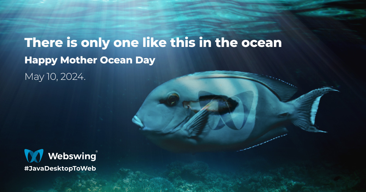 Happy Mother Ocean Day 🌊 Join the wave of change with Webswing! 🐠🌍💙 Read more at webswing.org/en

#java #technology #software #programming #javafx #swing #netbeans #app #webswing #MotherOceanDay #ProtectOurOceans