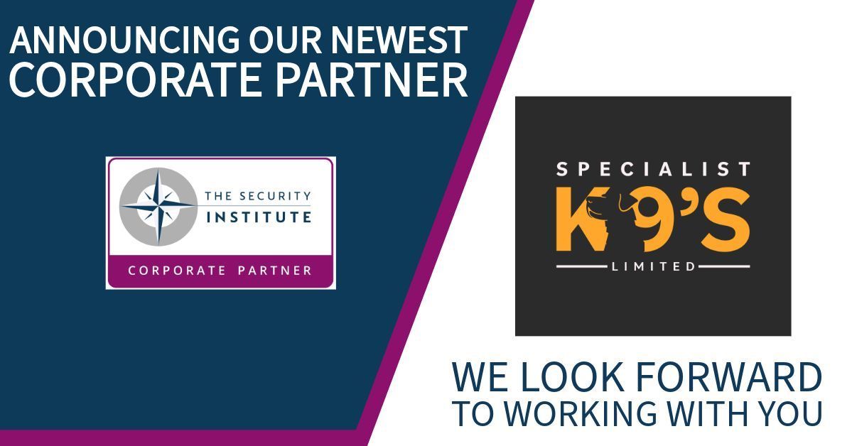 We are pleased to announce Specialist K9’s Limited as our newest Corporate Partner. For more information , please visit their website: buff.ly/3wxxlvB