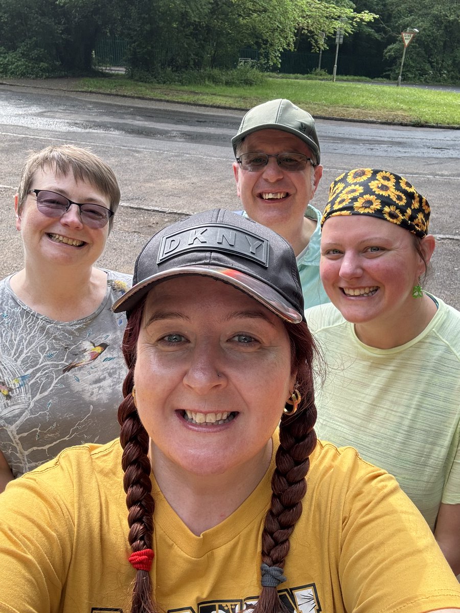 And we’re off for day 7 of <a href="/IronbridgeWalks/">Ironbridge Walking</a> walking festival! Let’s do this crew - 7 miles here we come 🥳 <a href="/ImSallyLouise/">Louise</a> <a href="/AdeleTurner72/">New Pod On The Block</a> <a href="/StewartTurner67/">Stewart Turner</a>